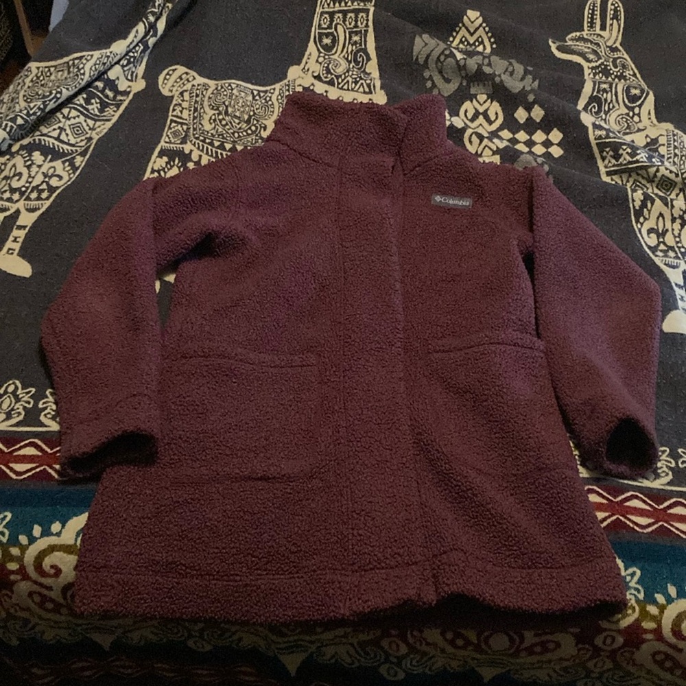 Columbia sherpa panarama long jacket